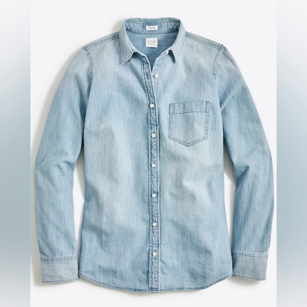 J. Crew Denim Shirt, Size 8